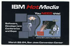 Postcard for IBM Sales & Marketing - used during computer convention